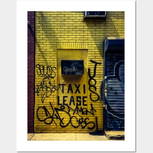 Long Island City Taxi Lease Queens NYC Posters and Art